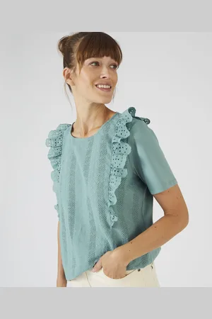 Damart Frill Trim T-shirt
