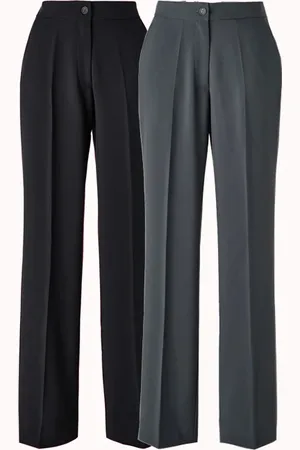 Damart Pack of 2 Tailored Trousers