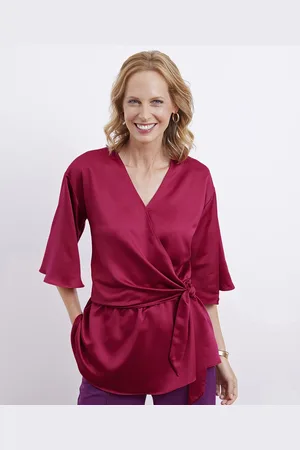 Damart Wrap Blouse