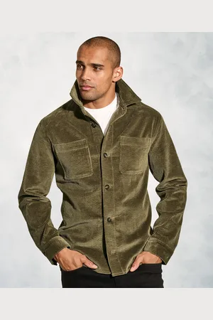 Damart Brook Taverner Washed Cord 8W Overshirt