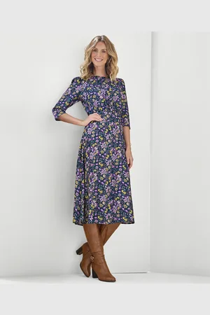 Damart Floral Print Dress