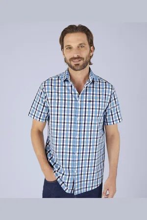 Damart Check Short Sleeve Shirt