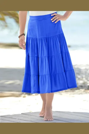Damart Crinkle Skirt