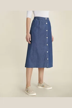 Damart Button-through Skirt