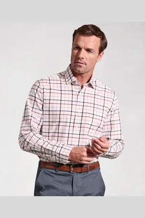 Damart Brook Taverner - Tattersall Check Long Sleeve Shirt