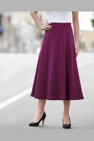 Damart Pull-on Milano Skirt