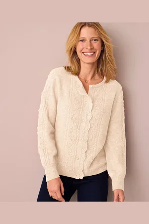 Damart Toasty Thermal Pointelle Cardigan