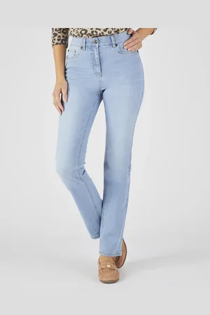 Damart Denim Straight-leg Trousers
