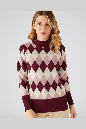 Damart Intarsia Sweater