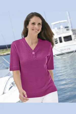 Damart Short Sleeved Jumper