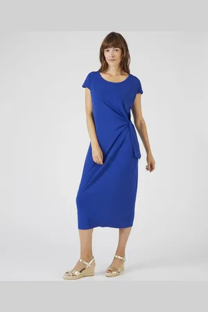 Damart Side Tie Jersey Dress