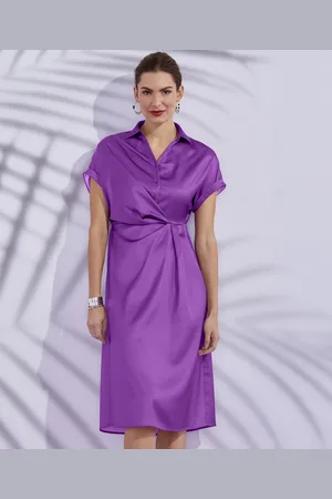 Damart Draped Front Dress
