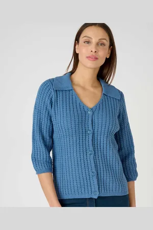 Damart Collared Cardigan