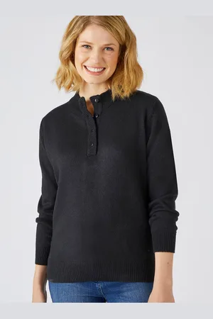 Damart Button-neck Jumper