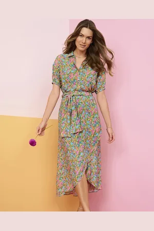Damart Mock Wrap Dress