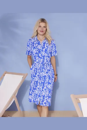Damart Print Shirt Dress
