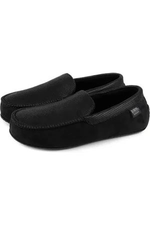 Damart Totes Isotoner Mens Smart Moccasin Slipper
