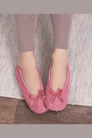 Damart Totes Isotoner® Ladies Popcorn Ballet Slippers