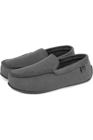 Damart Totes Isotoner Mens Smart Moccasin Slipper