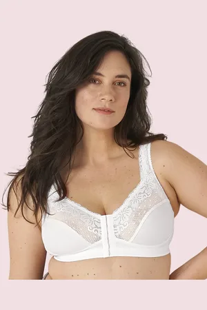 Damart Cotton Front-fastening Bra