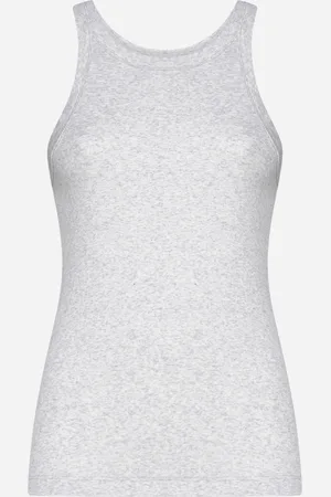 Totême Rib-knit cotton tank top