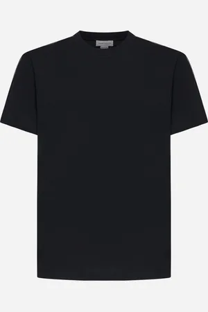 Alexander McQueen Logo-tape cotton t-shirt