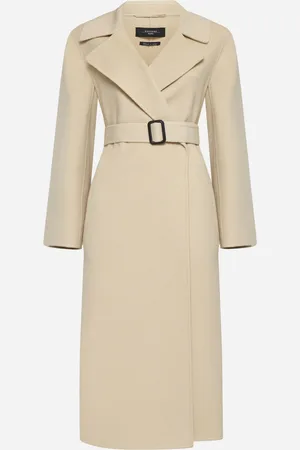 Max Mara Manu belted wool coat