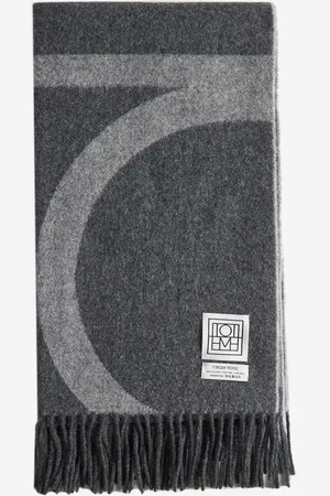 Totême Monogram wool scarf
