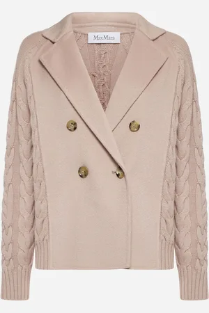 Max Mara Micio wool and cashmere peacoat