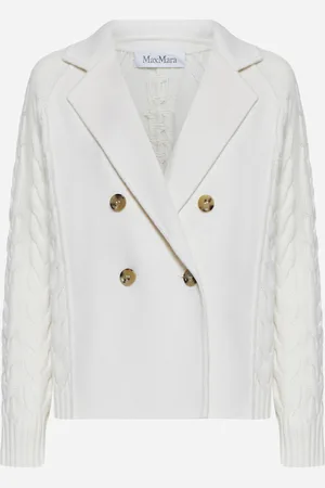 Max Mara Micio wool and cashmere peacoat