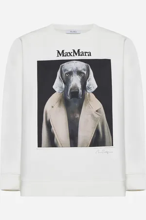 Max Mara Bacco print cotton-blend sweatshirt