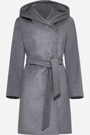Max Mara Newmang hooded wool coat