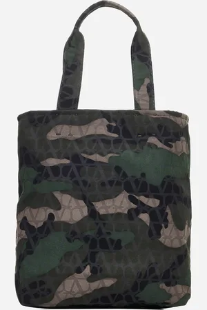 VALENTINO GARAVANI Camoutoile canvas tote bag