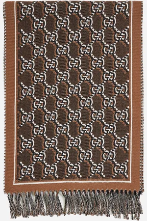Gucci GG Shadow wool scarf