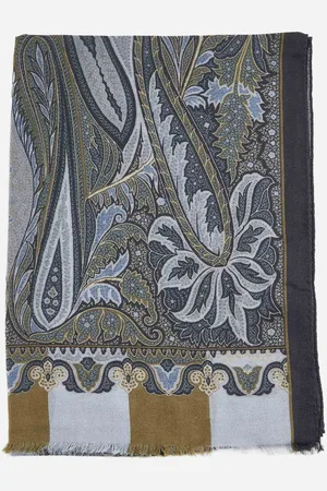 Etro Alpaca, cashmere and silk scarf