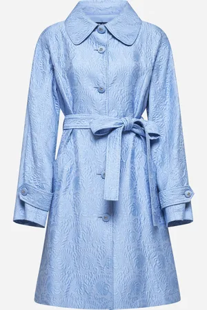 Dolce & Gabbana Floral jacquard belted coat
