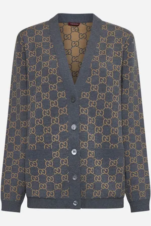 Gucci GG wool reversible cardigan