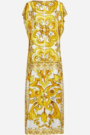 Dolce & Gabbana Majolica-print kaftan
