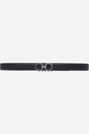 Salvatore Ferragamo Gancini reversible leather belt