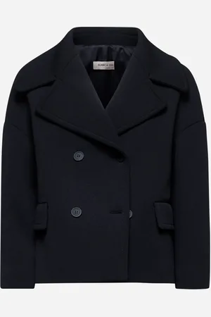 BLANCA Black Pelsy peacoat