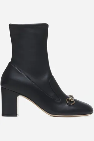 Gucci Horsebit leather ankle boots