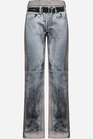 Y / PROJECT Grey denim YP TROMPE L