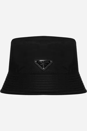 Prada Logo-plaque Re-nylon bucket hat