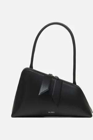 The Attico Black Sunrise shoulder bag