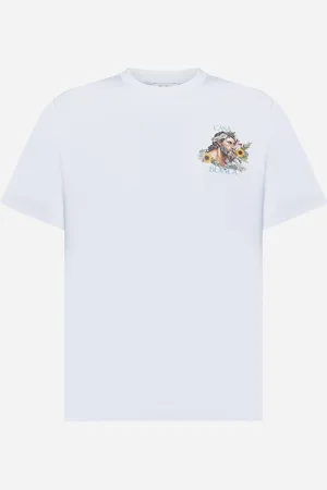 Casablanca White Celebration Du Sport T-shirt