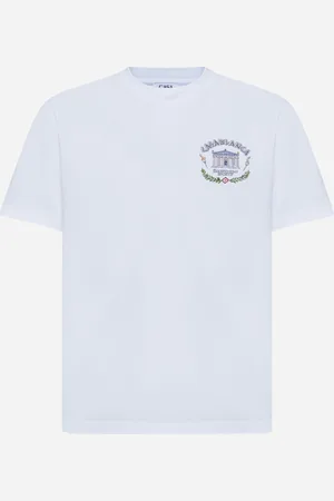 Casablanca White Le Temple Du Sport T-shirt