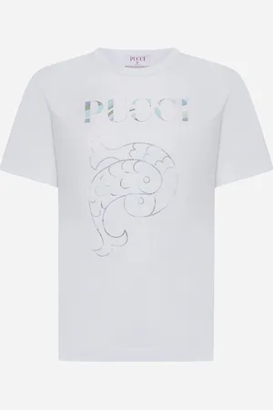Puccini Logo cotton t-shirt