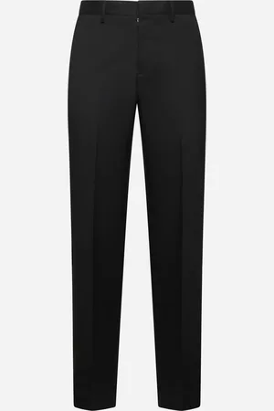 Maison Margiela Black straight leg suit trousers