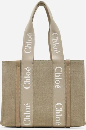 Chloé Beige Woody tote bag