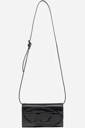 Diesel 1DR patent leather wallet bag